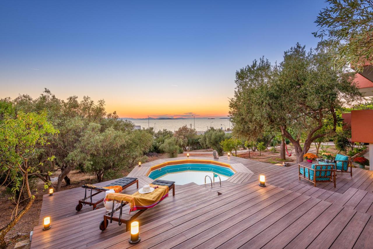 Lagonisi Villa Afroditi Esterno foto